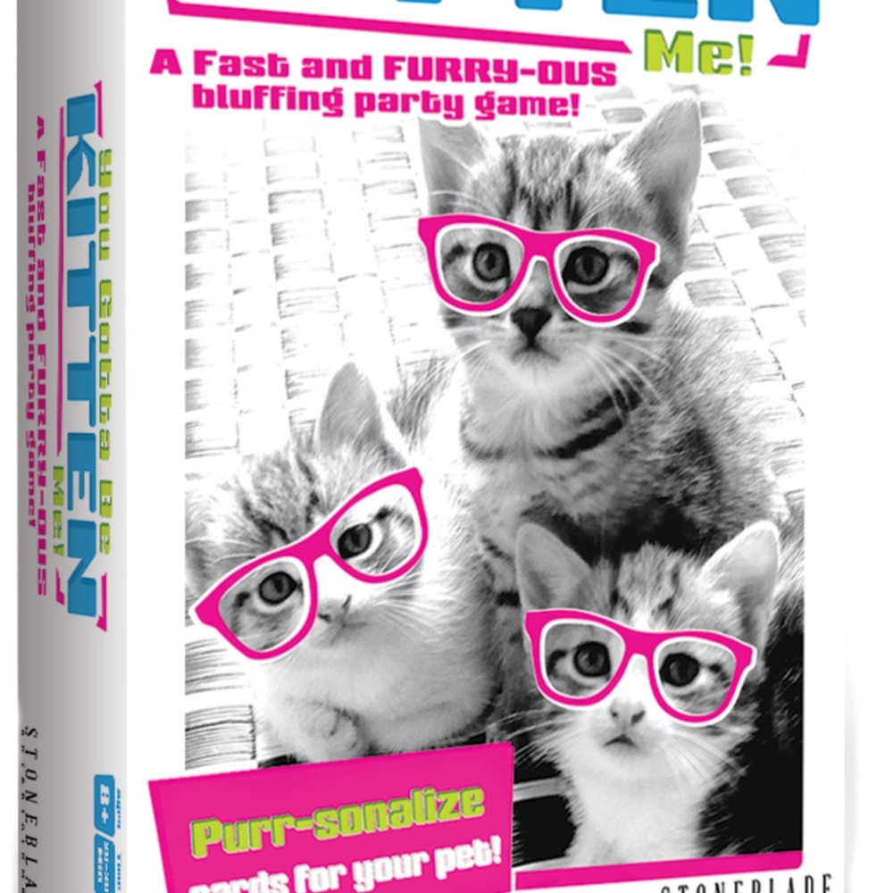 Kitten Me! Party Game - Pink and White